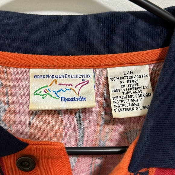 Vintage Reebok Greg Norman Collection Polo size L - Picture 2 of 5
